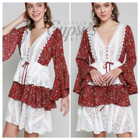 POL Mad About Prints Bohemian Dress - Picture 5 of 13